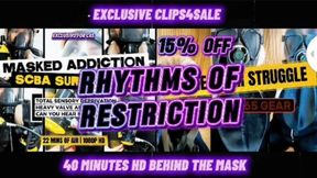 Industrial Fetish Breathplay: M65 Rebreather & Panoramic Tank Control – 40 Min Heavy Restricted Breathing (HD MOV)