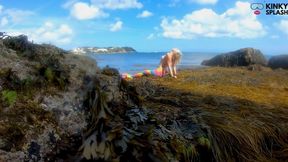 Mermaid Spotted! Wet Encounter in Hidden Cove - MOV