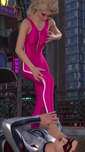 City of Broken Dreams: A Femdom Fighting RPG TRAILER   Clip 1