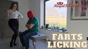 Lick My Farts To Keep The Job HD