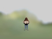 Emily rosną wielkie piersi (360 VR wirtualna rzeczywistość)