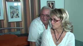 Threesome with two hottest mature in high heels sharing big cock in pussies eager for arousal and hot cum to share
