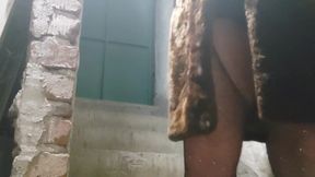 Stepmom fucks stepson in the basement and elevator after nice dinner