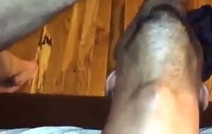 Amateur Latin Guy Takes a Big Cock Deep Throat