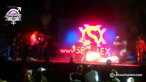 nikki montero mexico transgender party semi naked with fans and friends