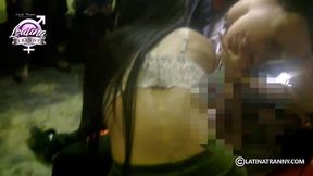 nikki montero mexico transgender party semi naked with fans and friends