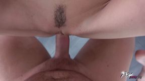 Dude use all the power to satisfy brunette wild cat Evelyn Neill