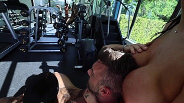 THREESOME WITH TRANS - FUCKING THE ASSHOLE OF LAUREN COXX & PARRISS XXX