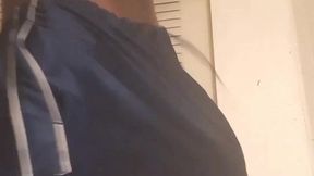 Morning wood with big black dick and dirty talk