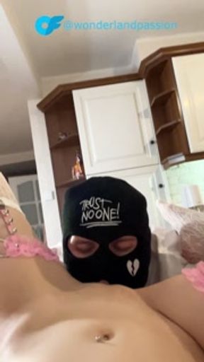 Licking wet pussy of my horny moaning stepsister while parents aren't home this Christmas