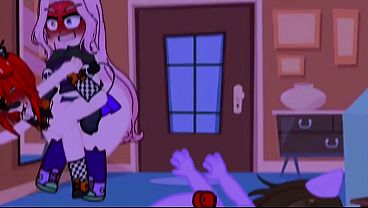 Carol futa fudendo uma prostituta(Sombra) e uma vadia(Danaramor) {Gacha Club}