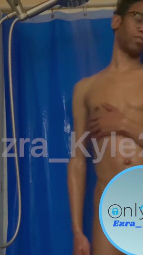 Must-see moment from &quot;EzraKyle25 takes a sexy morning shower, full video on onlyfans&quot;