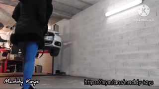 French slut really asks a car mecanic to make a porn scene with her - anal amateur