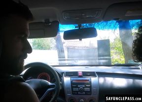 Horny Rodrigo El Santo fucks his very familiar passenger Sebas Gold