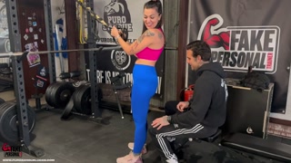 Mi Gets my ASS Fucked by PERSONAL TRAINER - MILF FUCK