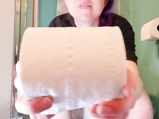 Collecting and Drying My Pee Pee TP