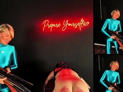 Strafkamer - Mistress Baton - Strapping With Leather