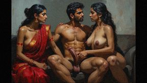 Desi bhabhi fucked by foreigners hot bhabhi gangbang sex