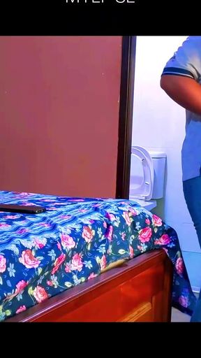 Emotional moment from &quot;Hotel Manager Has Sex With Room Cleaner&quot;