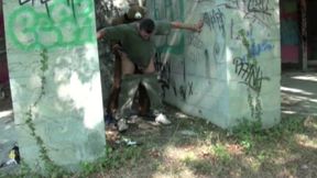 Fucked by funny  ber outdoor cruising