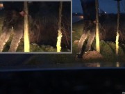 when it's very windy and you need to pee