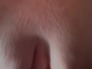 Close up perfect teen pussy farting while being fucked from behind. Her first time doggystyle