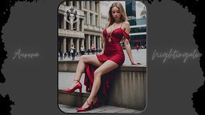 Elegance in Every Glance: Aurora Nightingale'_s Journey of Beauty and Grace Part 8 | #AI | Waifu Models #006