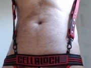 Quick piss in my Cell Block Jock!