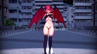 Succubus Pyra-Conqueror ANIME DANCE 【MMD】[KKVMD]