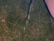 Redhead Pissing by the campfire