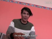 DEBT  DANDY 242 - Twink Gets On His Knees And Starts Sucking Cock In POV