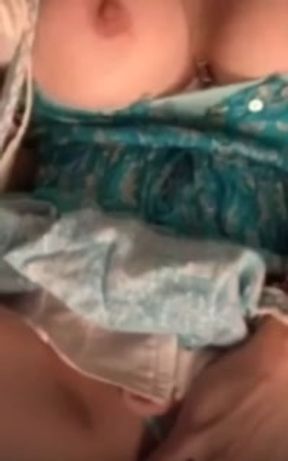 MILF Plays with her Pussy