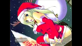 Seductive Holiday Vixens Ignite Christmas Eve with Hot Anime Trysts