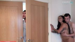 Kimmie Fox submits to intense fucking in German room