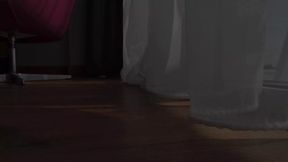 Slurping Cum Off Goddess' Glowing Toes While Fingering&#x1F449; Her Pussy&#x1F32E;&#xFE0F;