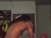 Remy Karatz Gets fucked bareback by Tatted Dreadhead Part2