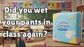 Mean teacher's diaper punishment | ABDL audio