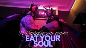 Prey POV: You're a meal for 2 hot Vampires in capes