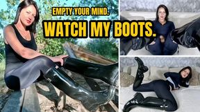 Hunters Rubber Boots JOI Your Boot Girl Guides You