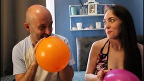 Being Silly On Helium With Slutty Sarah