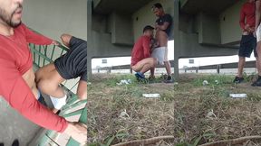 heteros no viaduto vira passagem do sexo