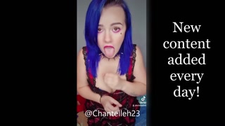 TikTok Star Ahegao Compilation