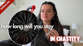 How Long Will You Stay in Chastity? Instructions for Self-Locking *Interactive*