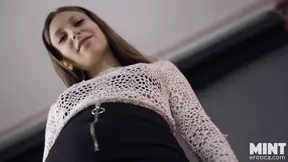 Your boss Talia Mint makes you jerk off as punishment