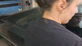 Trying not to flood the opala in front of my step-son