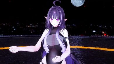 Dally Hentai MMD By Nude Elf VTuber | Strip Dance