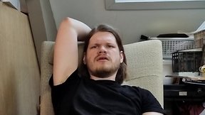 Balls and lube: a heavy handful