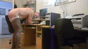 spanked tranny