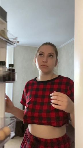 Nip slip at midnight fridge raid