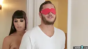 Big Booty Milf Housewife Fucks Her Blindfolded Husband